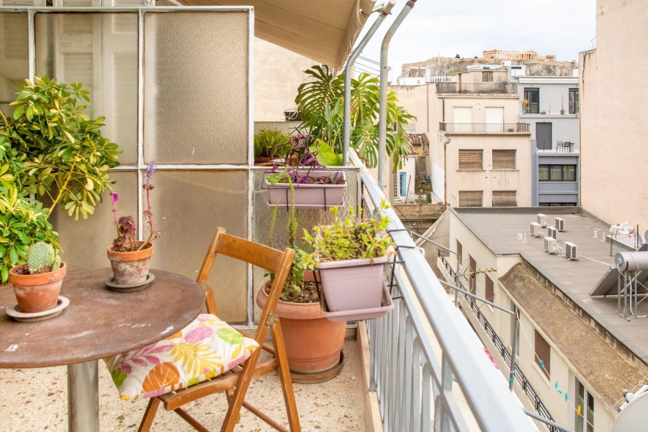 Mosaics Central Studio Apartm With Acropolis View Athens Luaran gambar